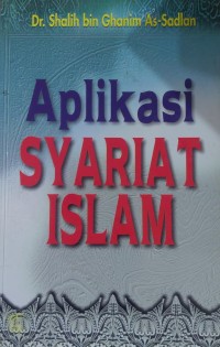 Image of Aplikasi Syariat Islam