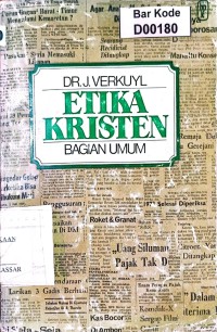 Image of Etika Kristen