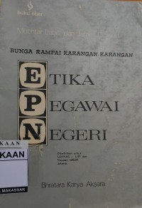 Image of Etika Pegawai Negeri