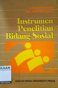 Image of INSTRUMEN PENELITIAN BIDANG SOSIAL
