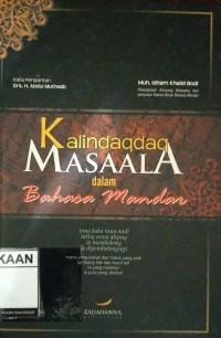 Image of Kalindaqdaq Masaala dalam Bahasa Mandar