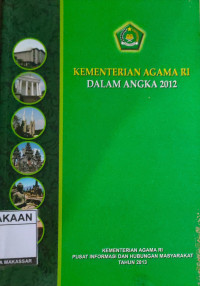 Image of Kementerian Agama RI Dalam Angka 2012