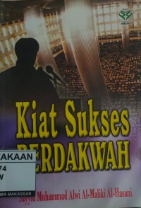 Image of Kiat Sukses Berdakwah