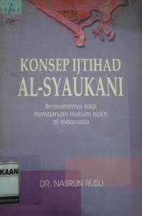 Image of Konsep Ijtihad Al-Syaukani