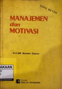 Image of Manajemen dan motivasi