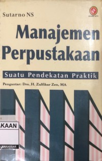 Image of Manajemen Perpustakaan Suatu Pendekatan Praktik