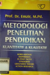 Image of Metodologi Penelitian Pendidikan Kuantitatif dan Kualitatif