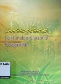 Image of Penelitian Individual Lektur dan Khazanah Keagamaan