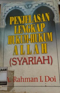 Image of Penjelasan Lengkap Hukum-Hukum Allah (Syariah)