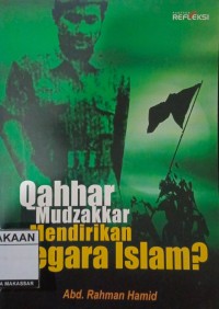 Image of QAHHAR MUDZAKKAR MENDIRIKAN NEGARA ISLAM