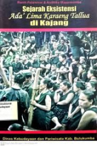 Image of Sejarah Eksistensi Ada' Lima Karaeng Tallua Di Kajang