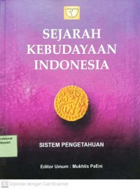 Image of Sejarah Kebudayaan Indonesia : Sistem Pengetahuan