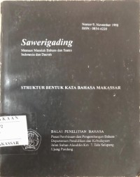 Image of Struktur Bentuk Kata Bahasa Makassar
