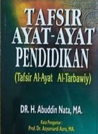 Image of Tafsir Ayat-Ayat Pendidikan